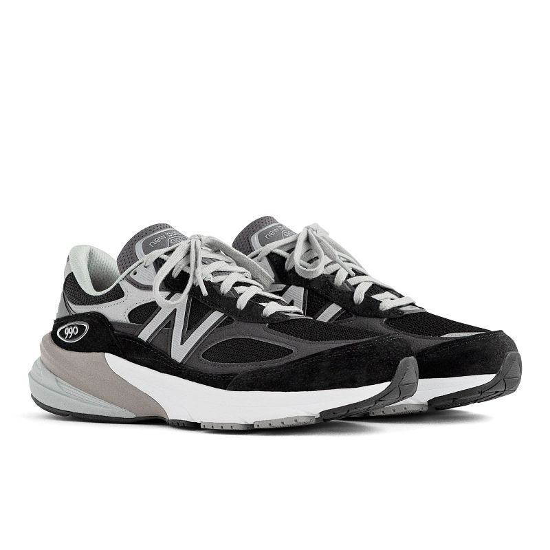 New Balance Men s 990v6 BLK WHT